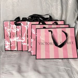 Victoria secrets shopping bags